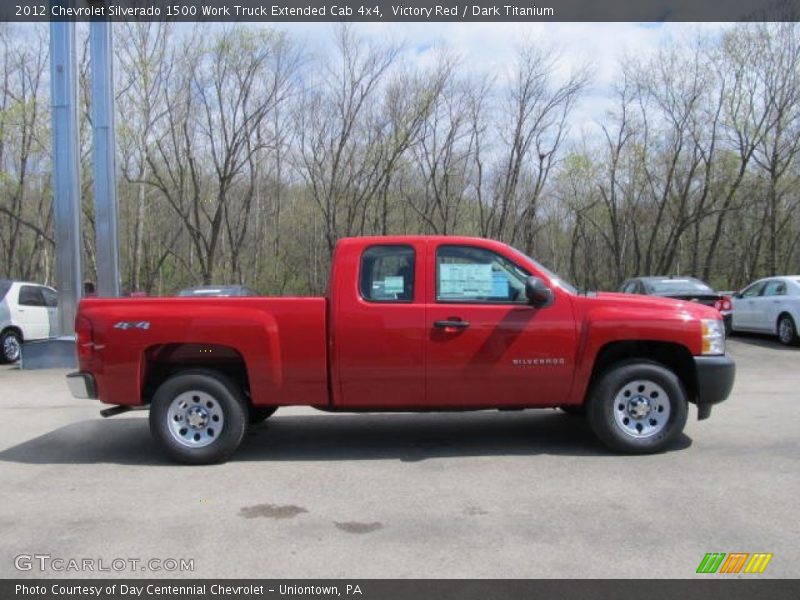  2012 Silverado 1500 Work Truck Extended Cab 4x4 Victory Red