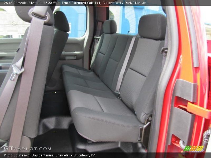 Rear Seat of 2012 Silverado 1500 Work Truck Extended Cab 4x4