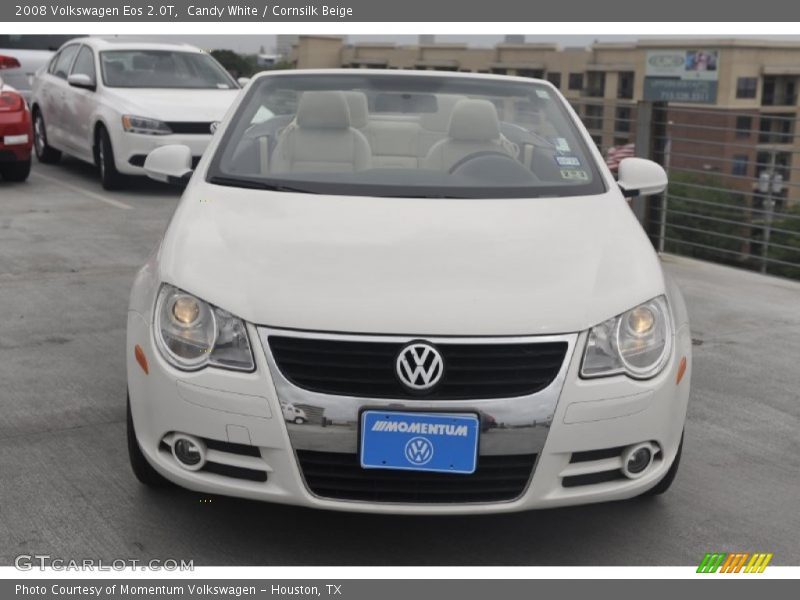 Candy White / Cornsilk Beige 2008 Volkswagen Eos 2.0T