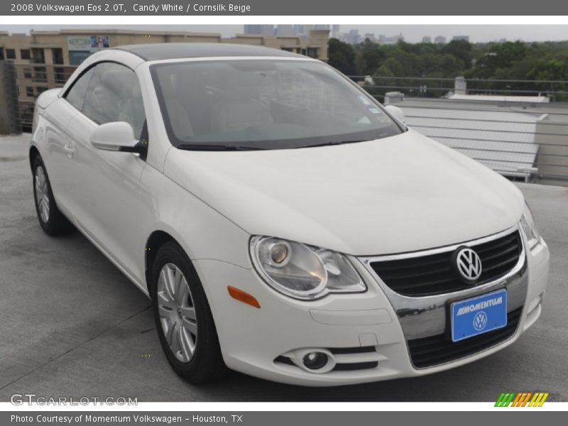 Candy White / Cornsilk Beige 2008 Volkswagen Eos 2.0T