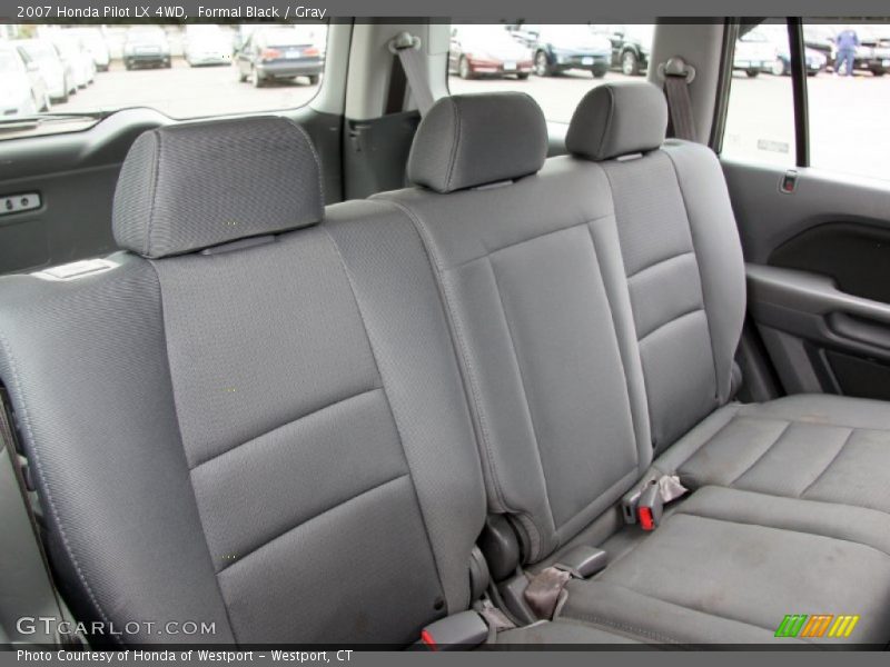 Formal Black / Gray 2007 Honda Pilot LX 4WD