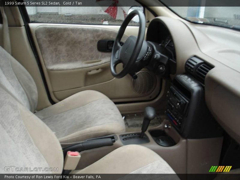 Gold / Tan 1999 Saturn S Series SL2 Sedan