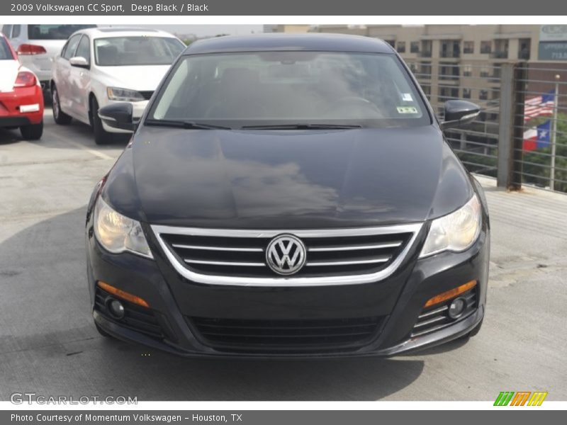 Deep Black / Black 2009 Volkswagen CC Sport