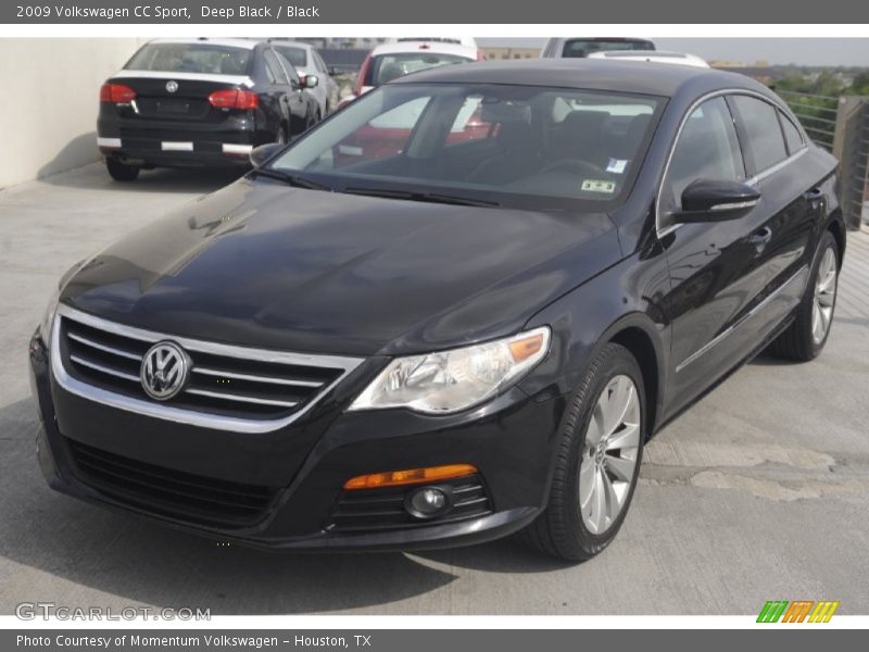 Deep Black / Black 2009 Volkswagen CC Sport