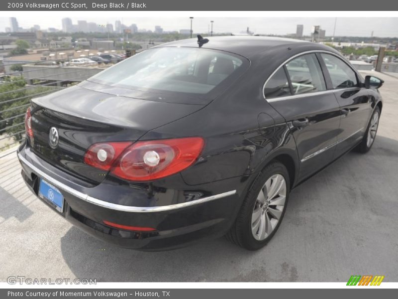 Deep Black / Black 2009 Volkswagen CC Sport