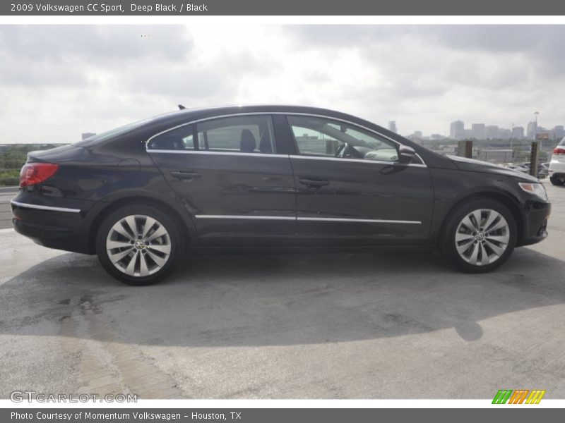 Deep Black / Black 2009 Volkswagen CC Sport