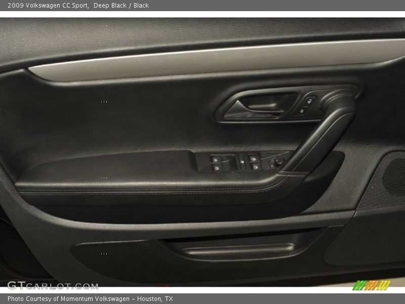 Deep Black / Black 2009 Volkswagen CC Sport