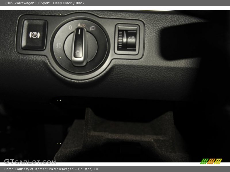 Deep Black / Black 2009 Volkswagen CC Sport