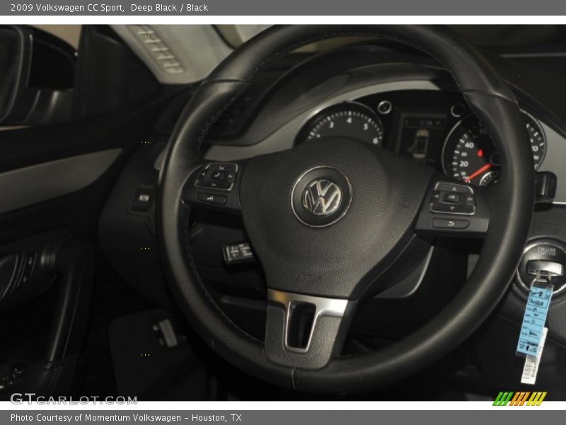 Deep Black / Black 2009 Volkswagen CC Sport