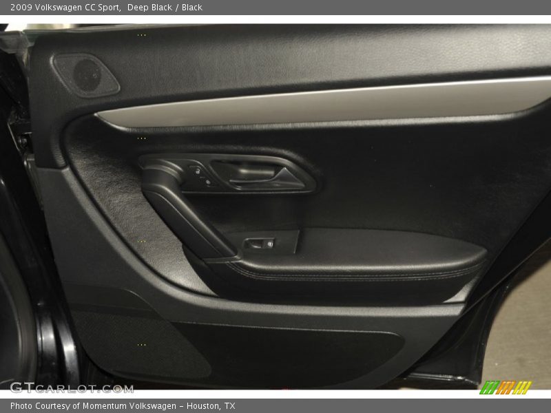 Deep Black / Black 2009 Volkswagen CC Sport