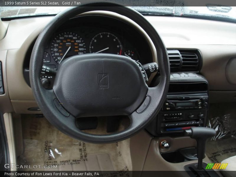 Gold / Tan 1999 Saturn S Series SL2 Sedan
