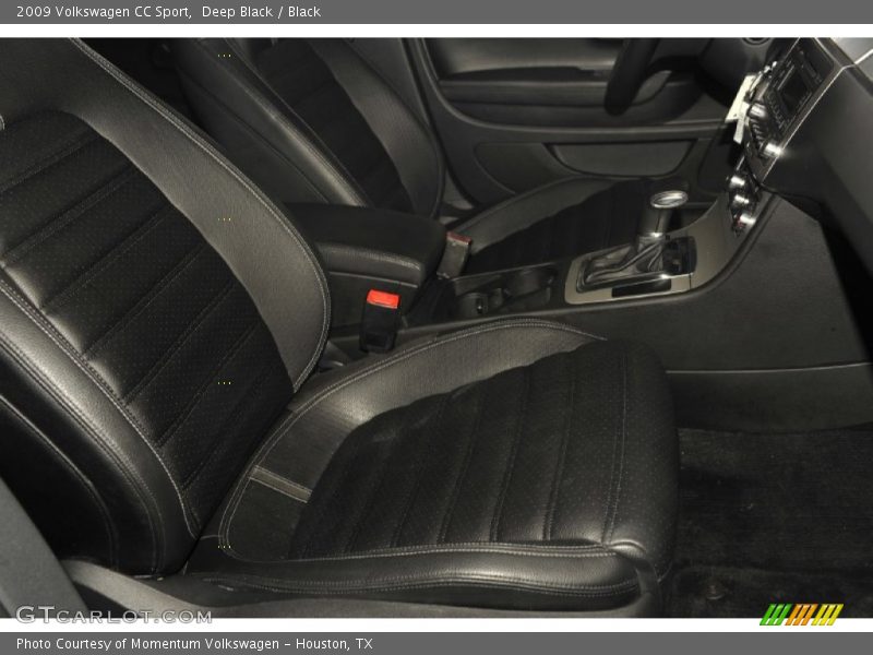Deep Black / Black 2009 Volkswagen CC Sport