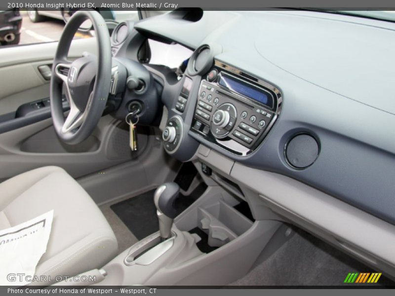 Dashboard of 2010 Insight Hybrid EX