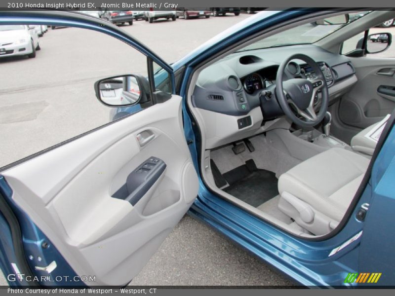  2010 Insight Hybrid EX Gray Interior
