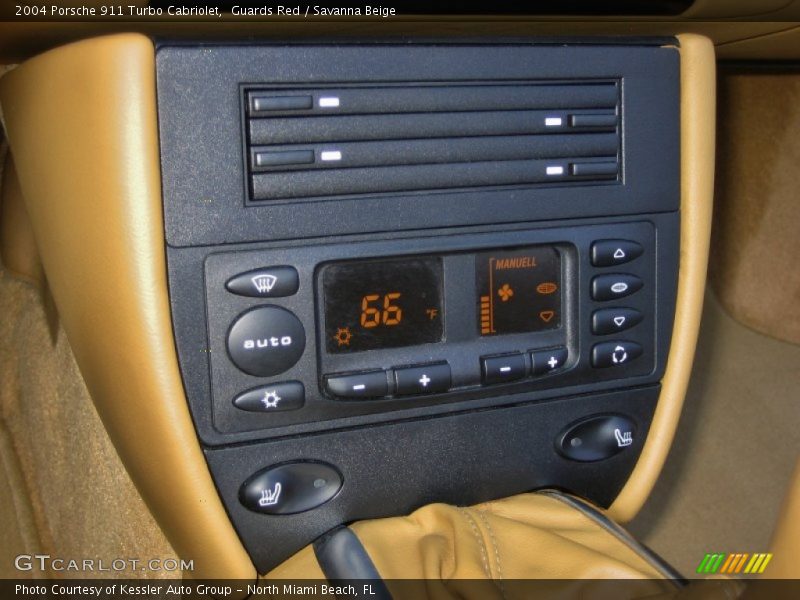 Guards Red / Savanna Beige 2004 Porsche 911 Turbo Cabriolet