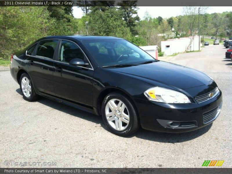 Black / Gray 2011 Chevrolet Impala LT