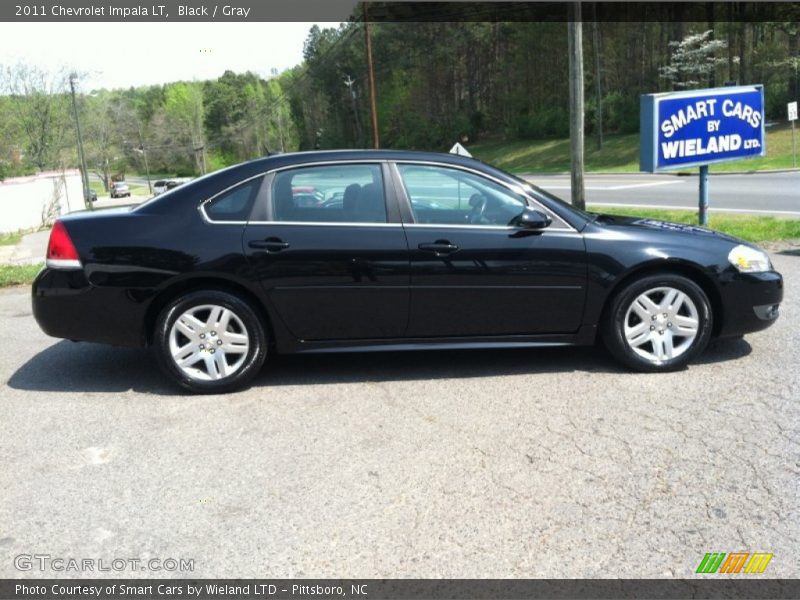 Black / Gray 2011 Chevrolet Impala LT