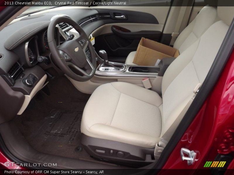  2013 Malibu ECO Cocoa/Light Neutral Interior