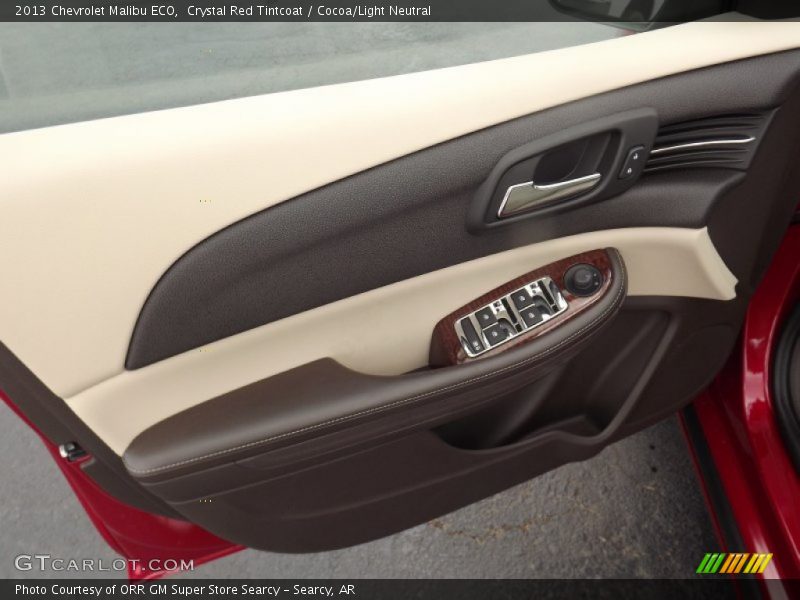 Crystal Red Tintcoat / Cocoa/Light Neutral 2013 Chevrolet Malibu ECO