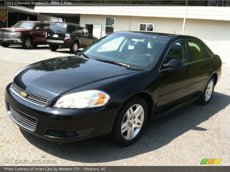 Black / Gray 2011 Chevrolet Impala LT