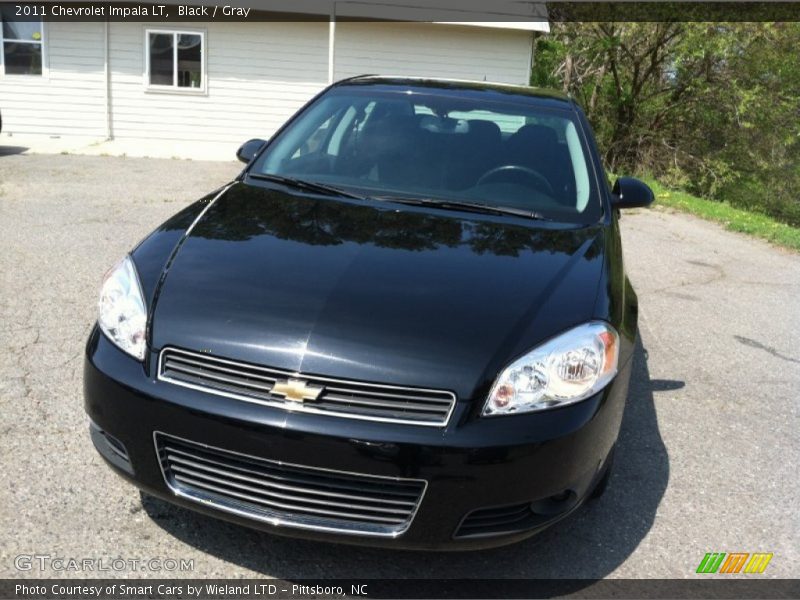 Black / Gray 2011 Chevrolet Impala LT