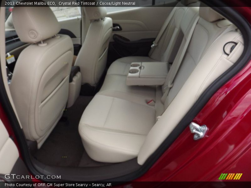 Rear Seat of 2013 Malibu ECO