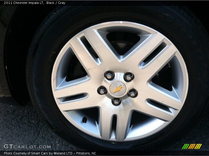 Black / Gray 2011 Chevrolet Impala LT