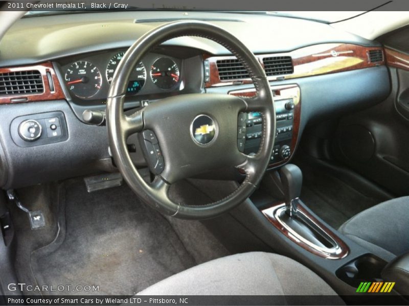 Black / Gray 2011 Chevrolet Impala LT