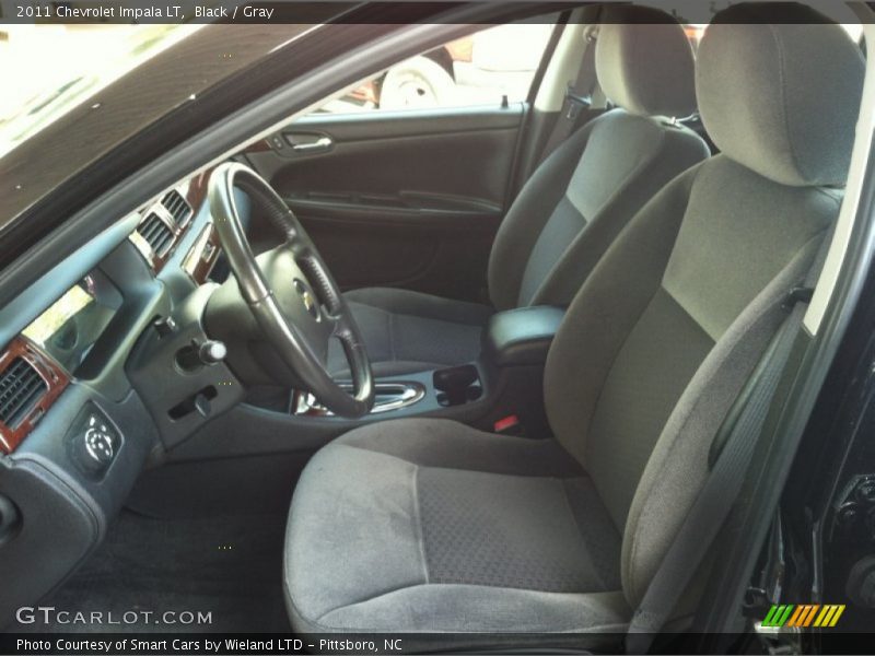 Black / Gray 2011 Chevrolet Impala LT