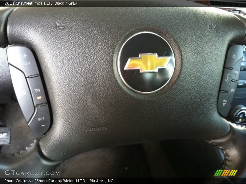 Black / Gray 2011 Chevrolet Impala LT