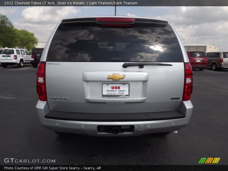 Silver Ice Metallic / Light Titanium/Dark Titanium 2012 Chevrolet Tahoe LT 4x4