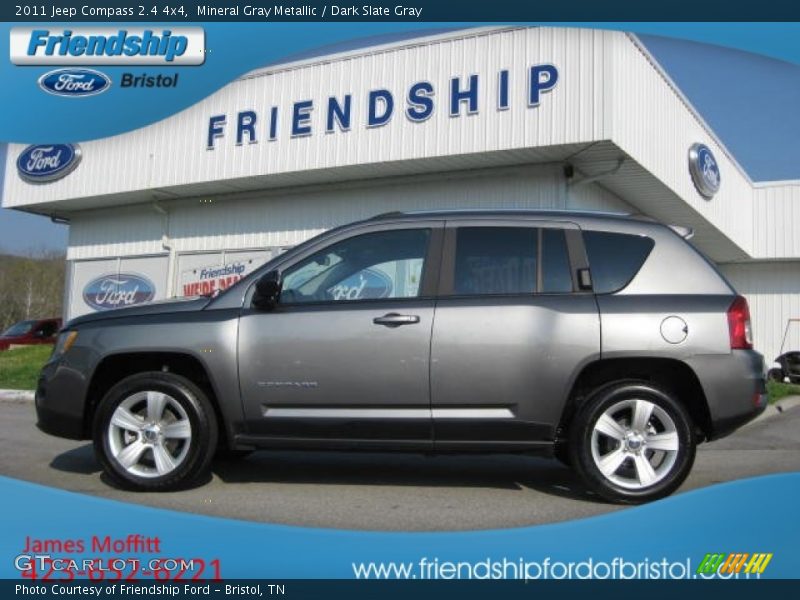 Mineral Gray Metallic / Dark Slate Gray 2011 Jeep Compass 2.4 4x4