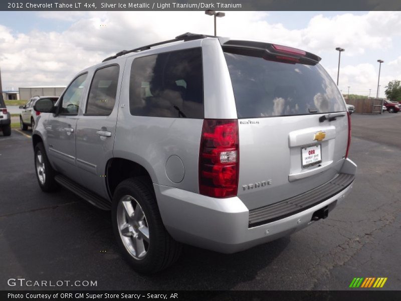 Silver Ice Metallic / Light Titanium/Dark Titanium 2012 Chevrolet Tahoe LT 4x4