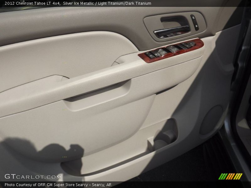 Silver Ice Metallic / Light Titanium/Dark Titanium 2012 Chevrolet Tahoe LT 4x4