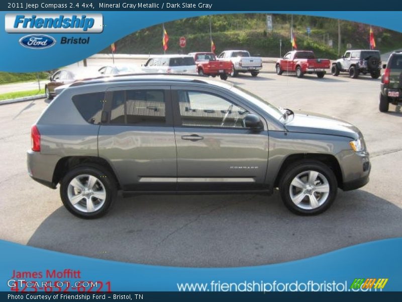 Mineral Gray Metallic / Dark Slate Gray 2011 Jeep Compass 2.4 4x4