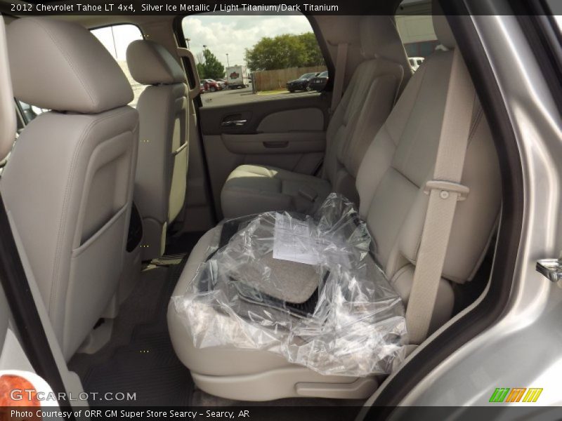 Silver Ice Metallic / Light Titanium/Dark Titanium 2012 Chevrolet Tahoe LT 4x4