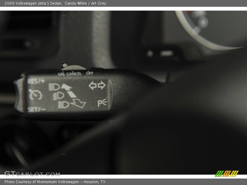 Candy White / Art Grey 2009 Volkswagen Jetta S Sedan
