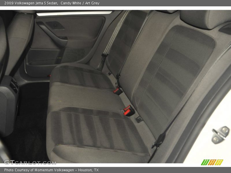 Candy White / Art Grey 2009 Volkswagen Jetta S Sedan