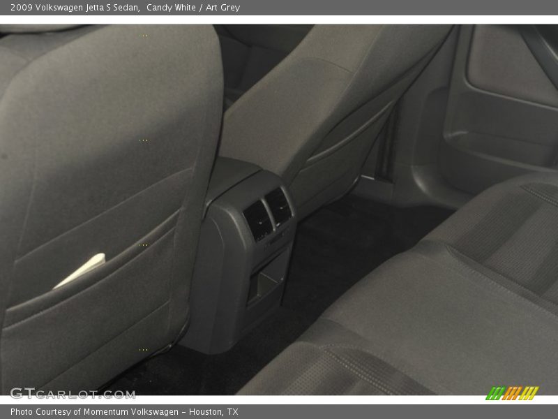 Candy White / Art Grey 2009 Volkswagen Jetta S Sedan