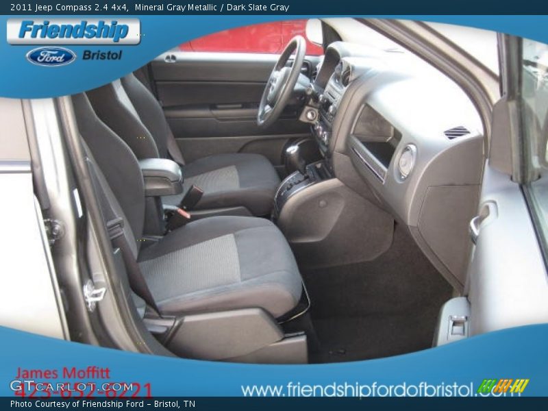 Mineral Gray Metallic / Dark Slate Gray 2011 Jeep Compass 2.4 4x4