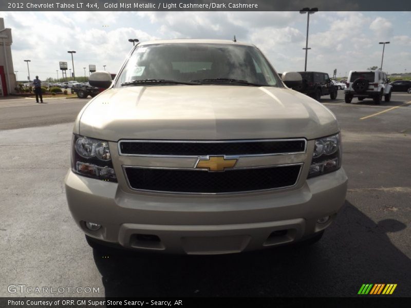 Gold Mist Metallic / Light Cashmere/Dark Cashmere 2012 Chevrolet Tahoe LT 4x4