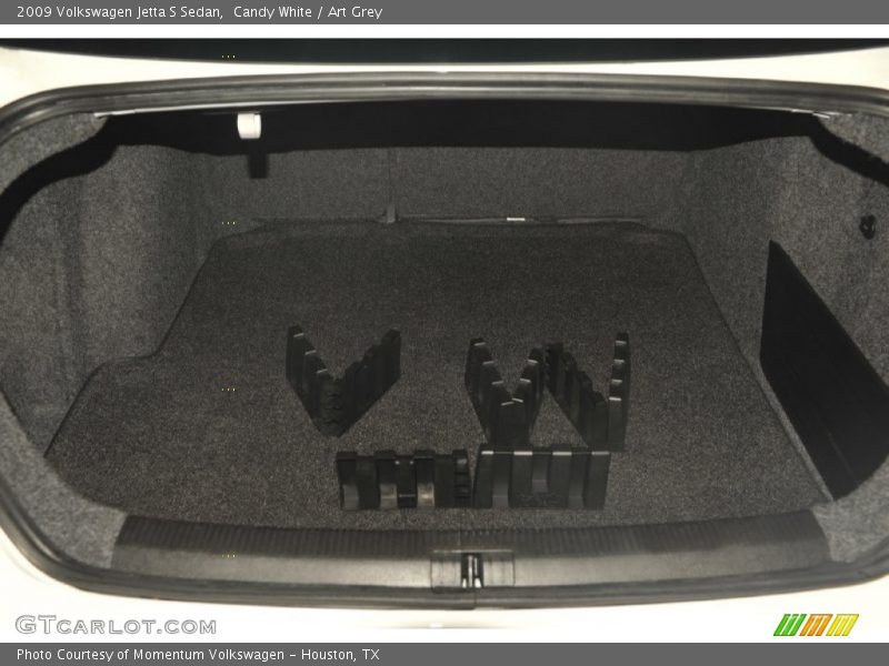 Candy White / Art Grey 2009 Volkswagen Jetta S Sedan