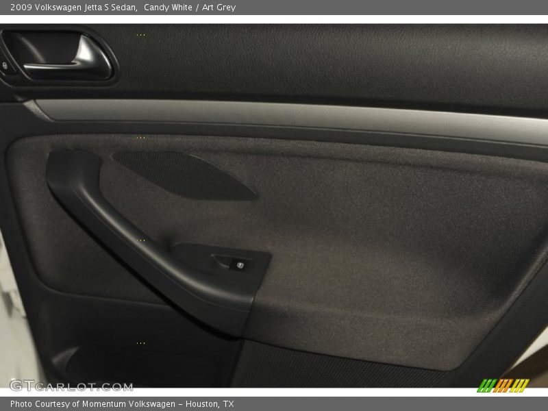 Candy White / Art Grey 2009 Volkswagen Jetta S Sedan