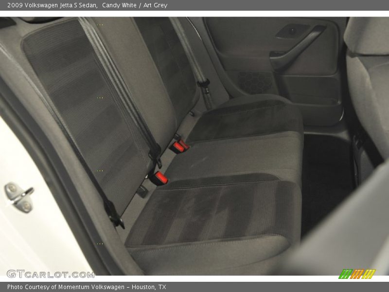 Candy White / Art Grey 2009 Volkswagen Jetta S Sedan