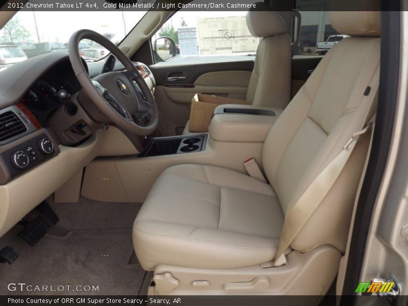 Gold Mist Metallic / Light Cashmere/Dark Cashmere 2012 Chevrolet Tahoe LT 4x4