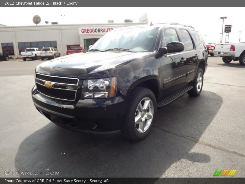 Black / Ebony 2012 Chevrolet Tahoe LS