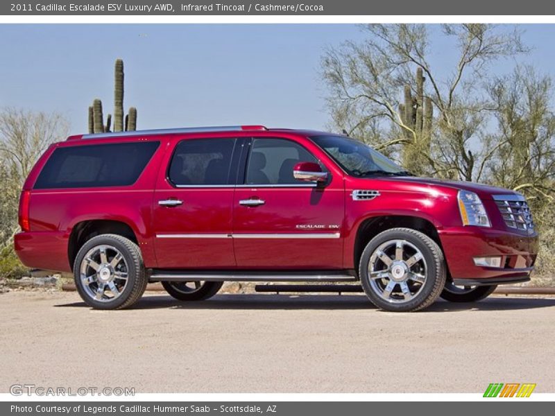  2011 Escalade ESV Luxury AWD Infrared Tincoat