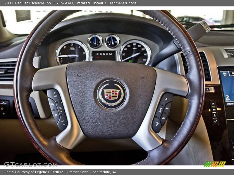  2011 Escalade ESV Luxury AWD Steering Wheel
