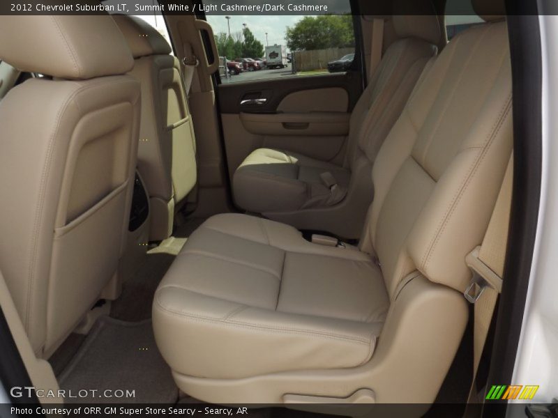 Summit White / Light Cashmere/Dark Cashmere 2012 Chevrolet Suburban LT
