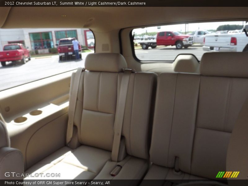 Summit White / Light Cashmere/Dark Cashmere 2012 Chevrolet Suburban LT